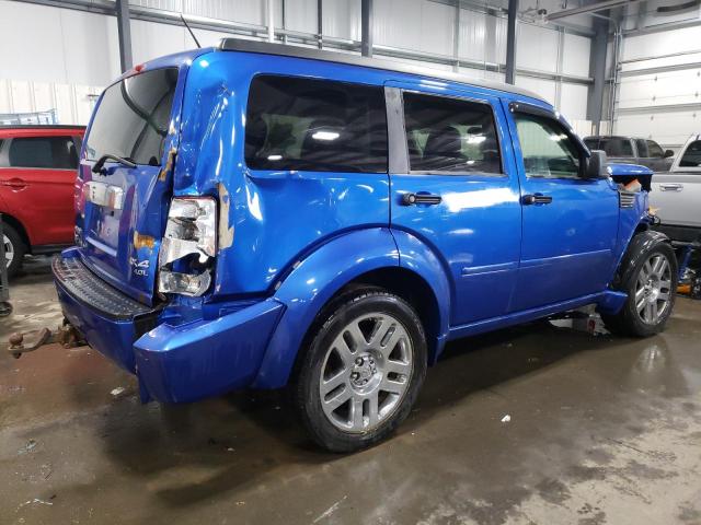 1D8GU586X8W147686 - 2008 DODGE NITRO R/T BLUE photo 3