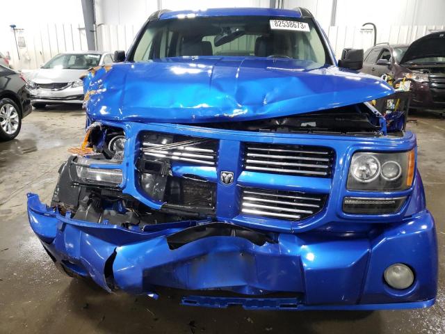 1D8GU586X8W147686 - 2008 DODGE NITRO R/T BLUE photo 5