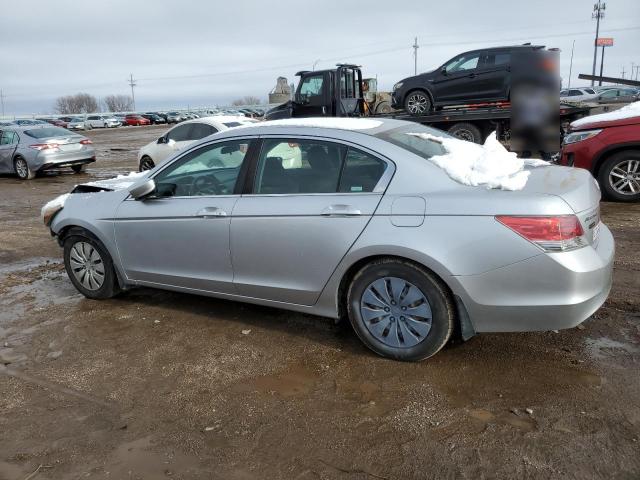 1HGCP26359A038581 - 2009 HONDA ACCORD LX SILVER photo 2