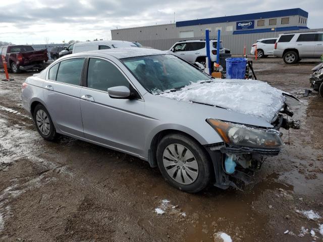 1HGCP26359A038581 - 2009 HONDA ACCORD LX SILVER photo 4