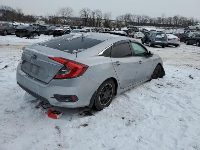 19XFC1F71HE015752 - 2017 HONDA CIVIC EXL SILVER photo 3