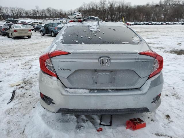 19XFC1F71HE015752 - 2017 HONDA CIVIC EXL SILVER photo 6