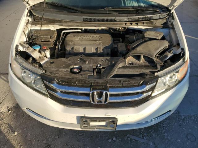 5FNRL5H60FB104776 - 2015 HONDA ODYSSEY EXL WHITE photo 12