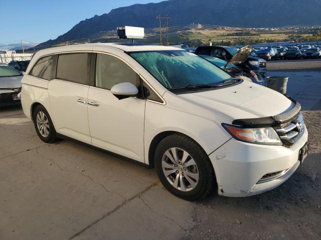 5FNRL5H60FB104776 - 2015 HONDA ODYSSEY EXL WHITE photo 4