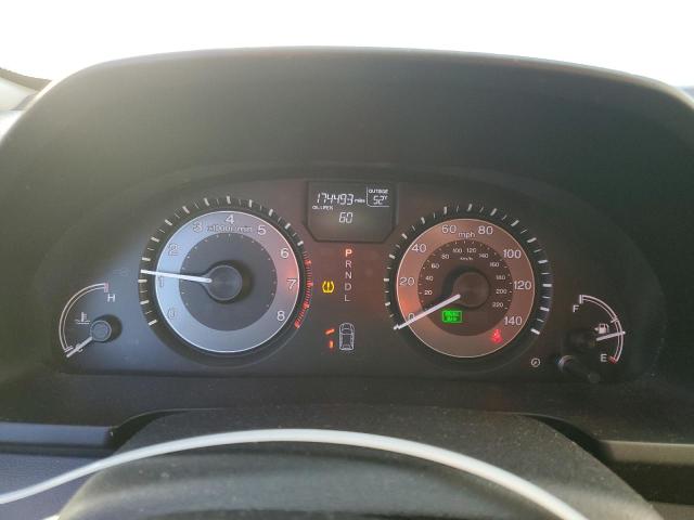 5FNRL5H60FB104776 - 2015 HONDA ODYSSEY EXL WHITE photo 9