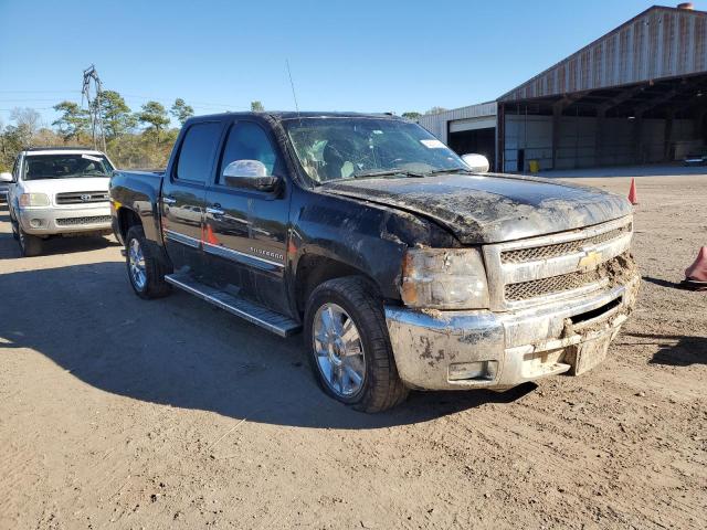 3GCPCSE03DG223872 - 2013 CHEVROLET SILVERADO C1500 LT BLACK photo 4