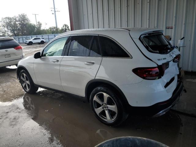 W1N0G8DBXMV263488 - 2021 MERCEDES-BENZ GLC 300 WHITE photo 2