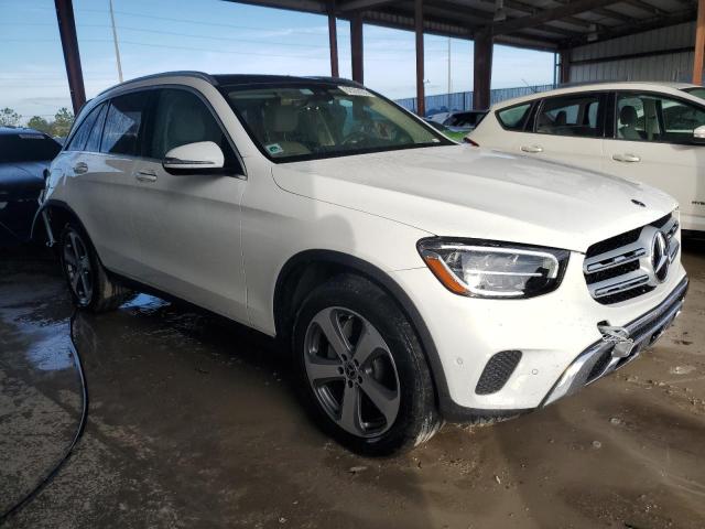 W1N0G8DBXMV263488 - 2021 MERCEDES-BENZ GLC 300 WHITE photo 4