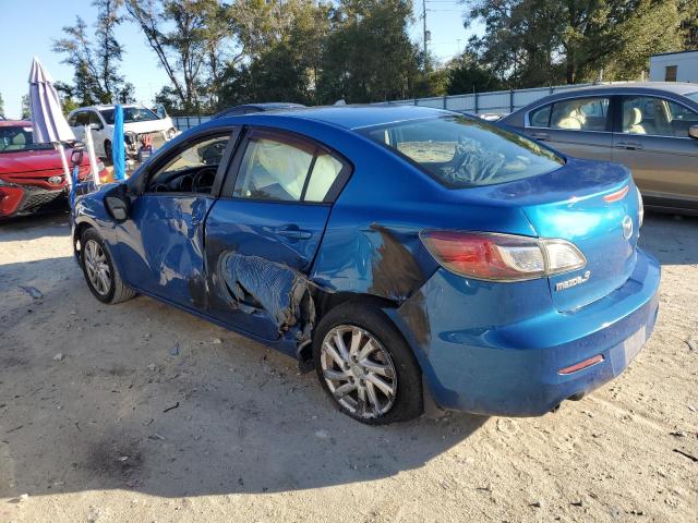 JM1BL1V73C1591547 - 2012 MAZDA 3 I BLUE photo 2