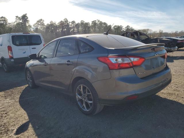 1FADP3F29EL218117 - 2014 FORD FOCUS SE GRAY photo 2