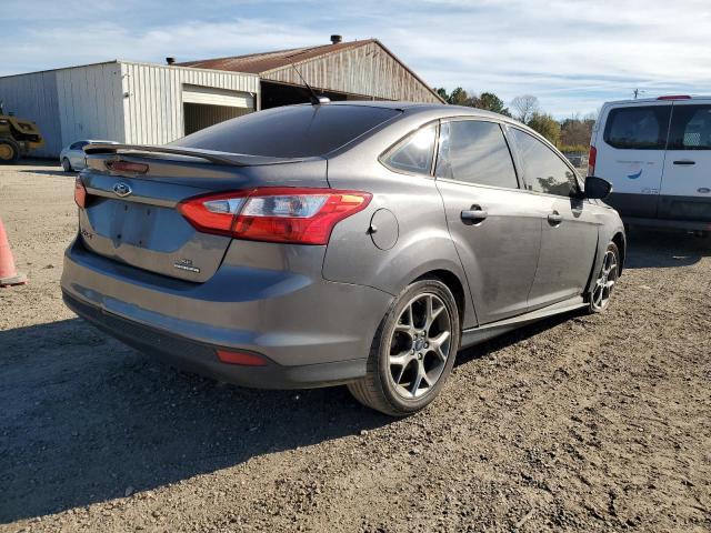 1FADP3F29EL218117 - 2014 FORD FOCUS SE GRAY photo 3