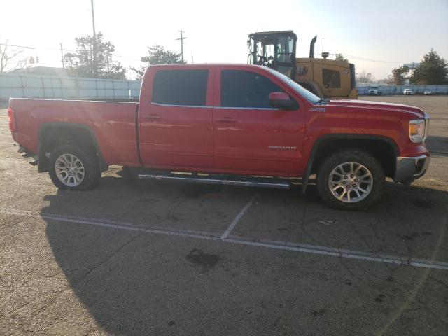 3GTU2UECXEG140307 - 2014 GMC SIERRA K1500 SLE RED photo 4