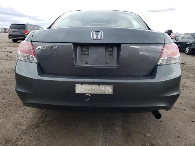 1HGCP26319A193760 - 2009 HONDA ACCORD LX GRAY photo 6