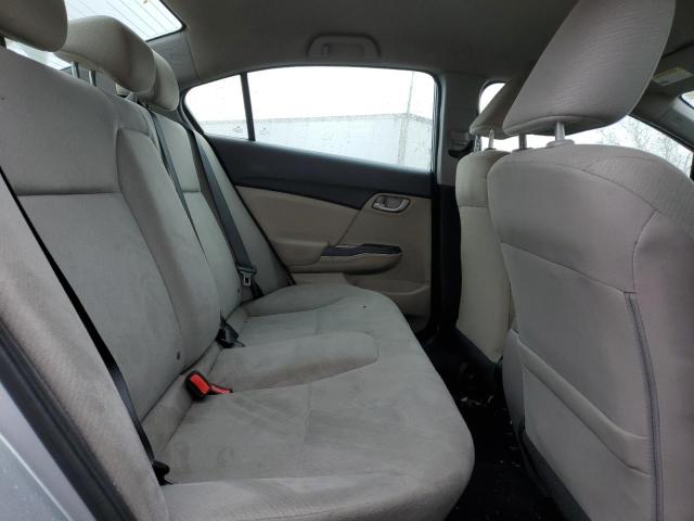 2HGFB2F55DH590329 - 2013 HONDA CIVIC LX SILVER photo 10