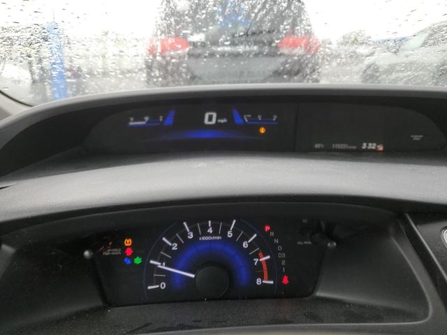 2HGFB2F55DH590329 - 2013 HONDA CIVIC LX SILVER photo 9