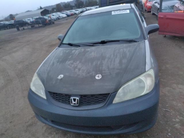 1HGEM21555L039979 - 2005 HONDA CIVIC LX GRAY photo 5