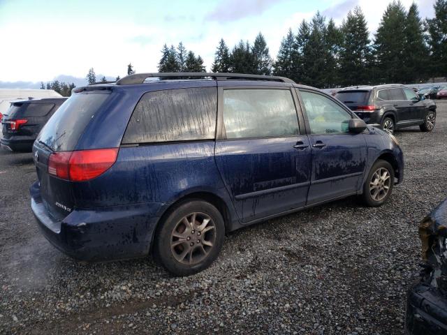 5TDZA23C56S549303 - 2006 TOYOTA SIENNA CE BLUE photo 3