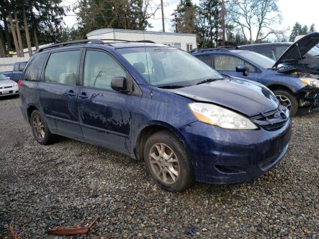 5TDZA23C56S549303 - 2006 TOYOTA SIENNA CE BLUE photo 4