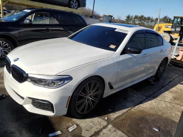 WBAJB9C5XJG464185 - 2018 BMW M550XI WHITE photo 1