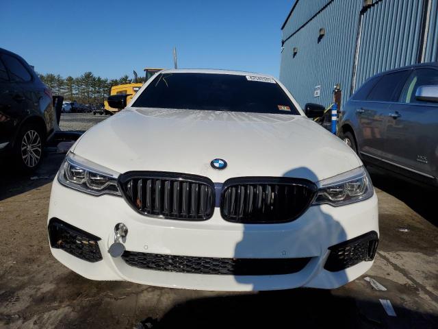 WBAJB9C5XJG464185 - 2018 BMW M550XI WHITE photo 5