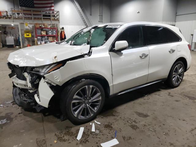 5J8YD4H51JL018796 - 2018 ACURA MDX TECHNOLOGY WHITE photo 1