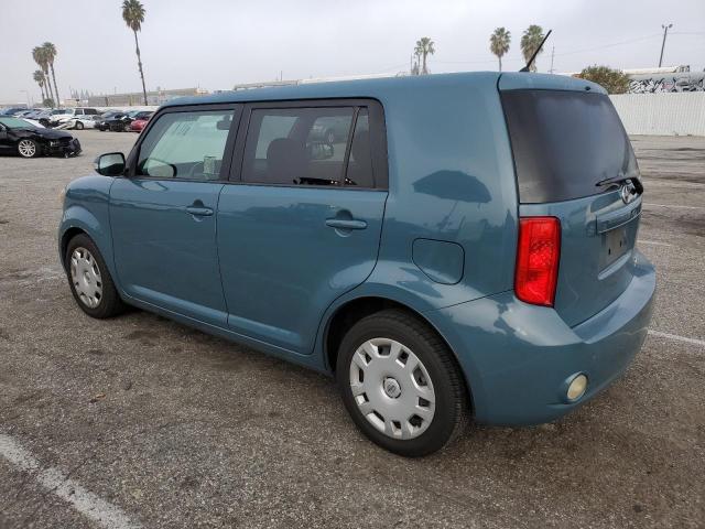 JTLKE50E081018477 - 2008 TOYOTA SCION XB TEAL photo 2