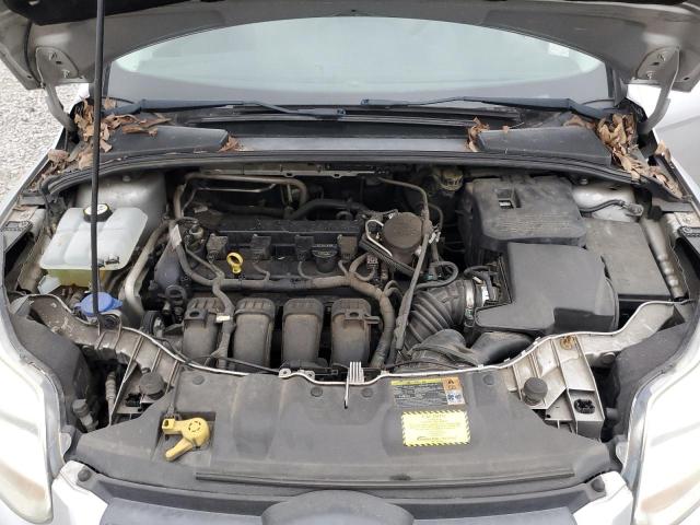 1FAHP3K24CL254320 - 2012 FORD FOCUS SE SILVER photo 11