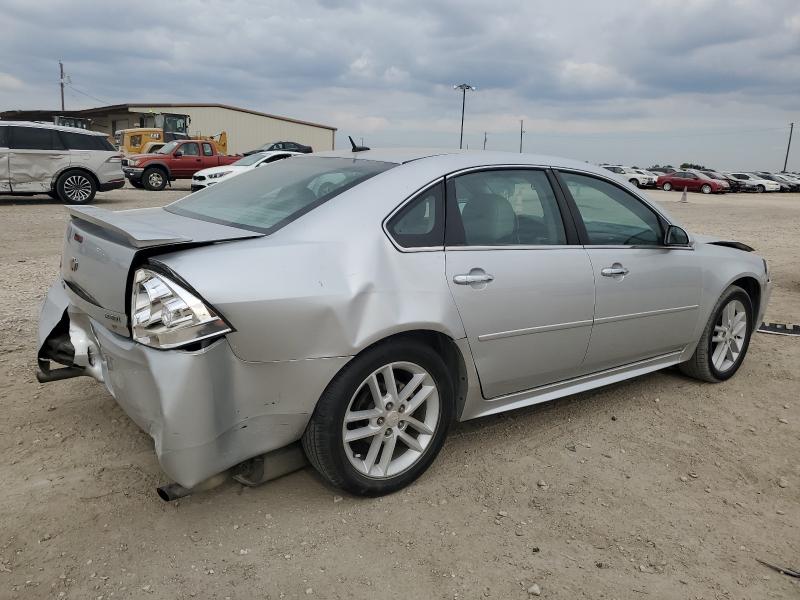 2G1WC5E34D1134644 - 2013 CHEVROLET IMPALA LTZ SILVER photo 3
