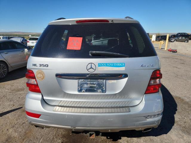 4JGBB8GB2BA695678 - 2011 MERCEDES-BENZ ML 350 4MATIC SILVER photo 6