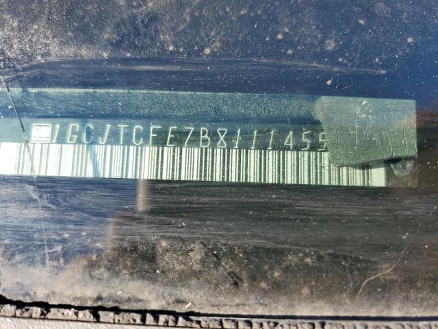 1GCJTCFE7B8111455 - 2011 CHEVROLET COLORADO LT BLUE photo 12