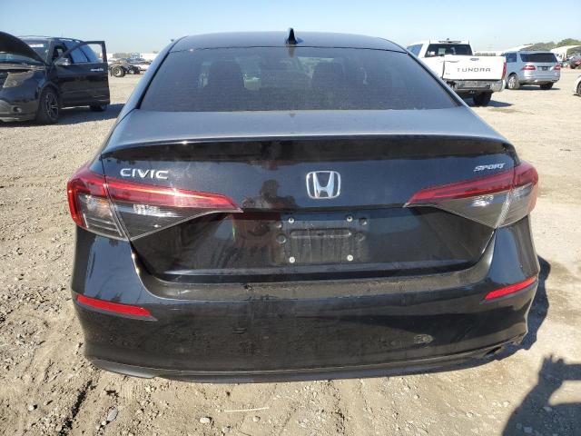 2HGFE2F53NH593724 - 2022 HONDA CIVIC SPORT BLACK photo 6