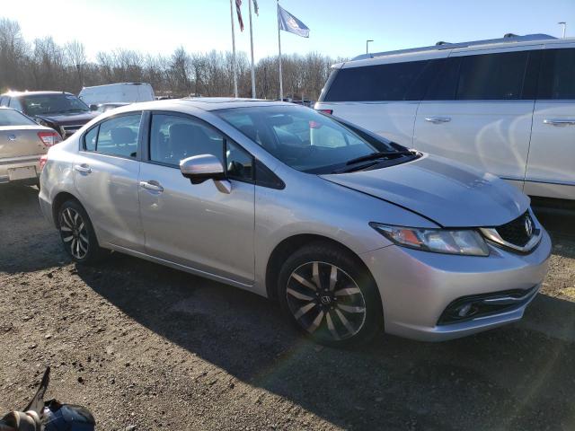 2HGFB2F93FH545878 - 2015 HONDA CIVIC EXL SILVER photo 4