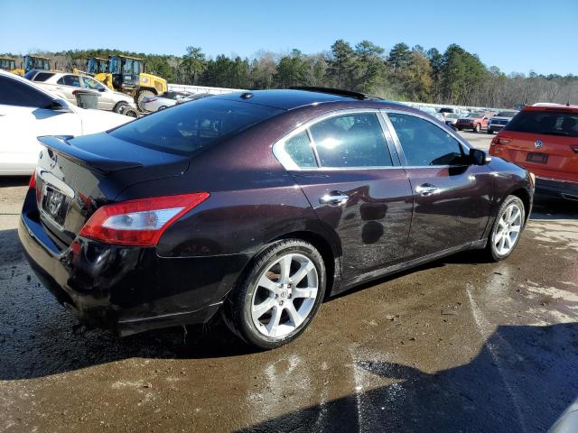 1N4AA5AP8BC830694 - 2011 NISSAN MAXIMA S BLACK photo 3