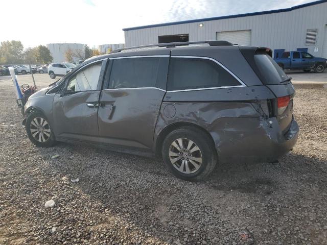 5FNRL5H68FB041961 - 2015 HONDA ODYSSEY EXL GRAY photo 2