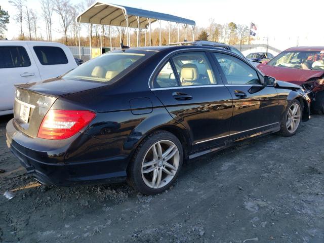 WDDGF8AB5EA959669 - 2014 MERCEDES-BENZ C 300 4MATIC BLACK photo 3