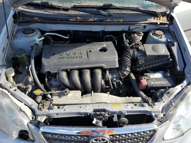 2T1BR32E95C329933 - 2005 TOYOTA COROLLA CE SILVER photo 11