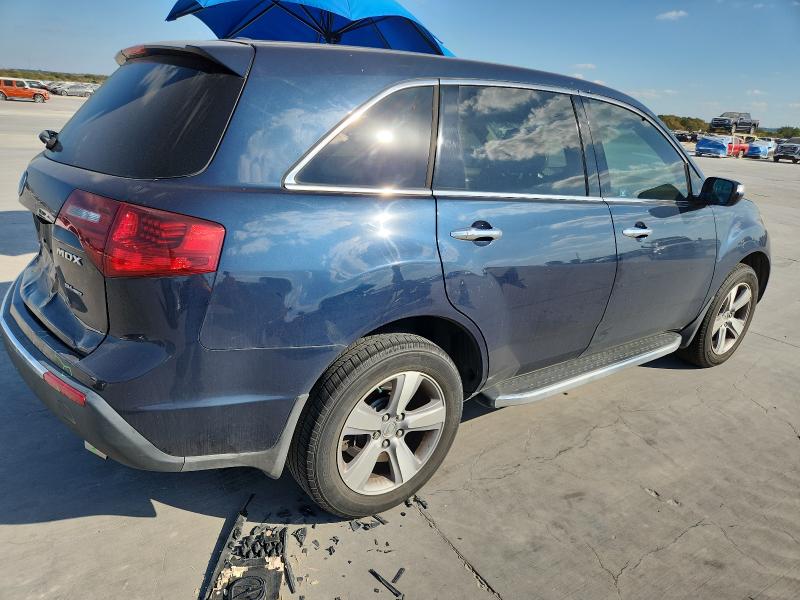 2HNYD2H33CH547467 - 2012 ACURA MDX TECHNOLOGY Черный фото 3