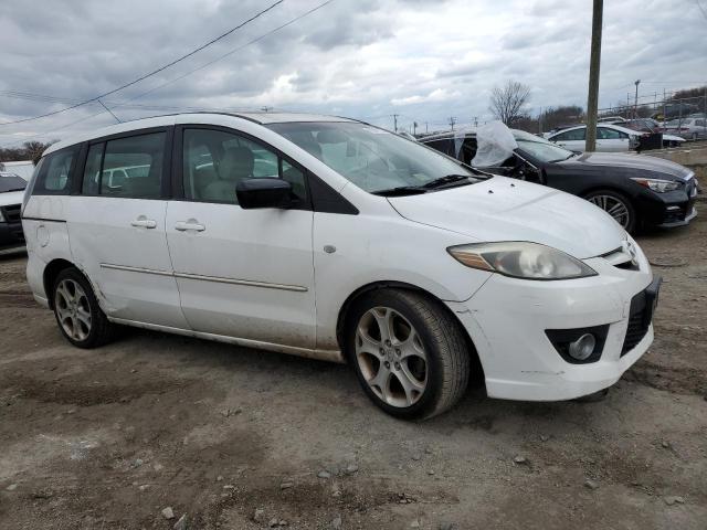 JM1CR293480309347 - 2008 MAZDA 5 WHITE photo 4