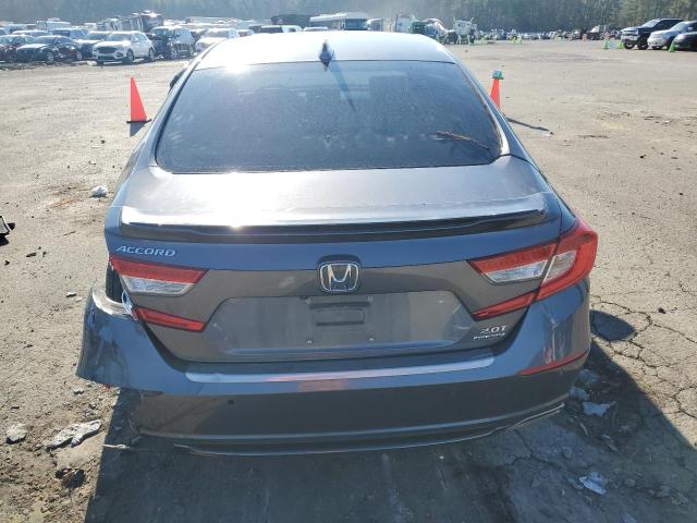 1HGCV2F95JA021858 - 2018 HONDA ACCORD TOURING GRAY photo 6