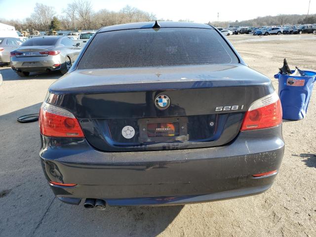 WBANU53568CT12037 - 2008 BMW 528 I BLACK photo 6