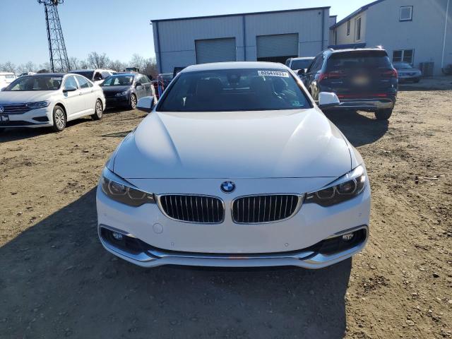 WBA4Z5C57JEE16529 - 2018 BMW 4 SERIES WHITE photo 5