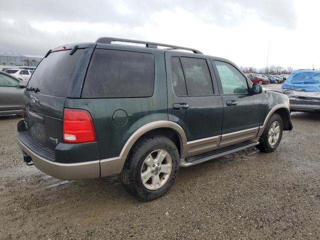 1FMDU84W03ZA91138 - 2003 FORD EXPLORER EDDIE BAUER GREEN photo 3