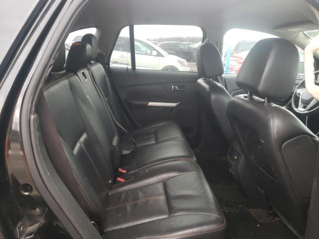 2FMDK3JC6CBA87956 - 2012 FORD EDGE SEL BLACK photo 11