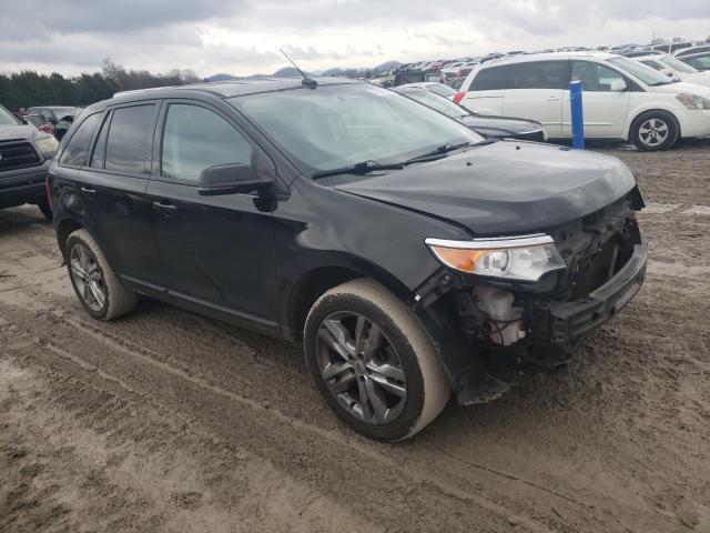 2FMDK3JC6CBA87956 - 2012 FORD EDGE SEL BLACK photo 4