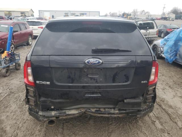 2FMDK3JC6CBA87956 - 2012 FORD EDGE SEL BLACK photo 6