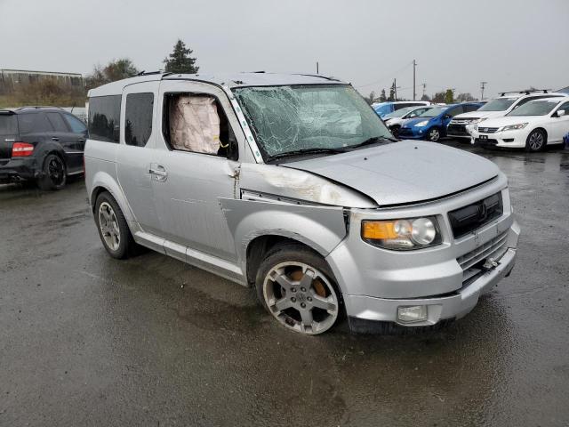 5J6YH18967L005341 - 2007 HONDA ELEMENT SC SILVER photo 4