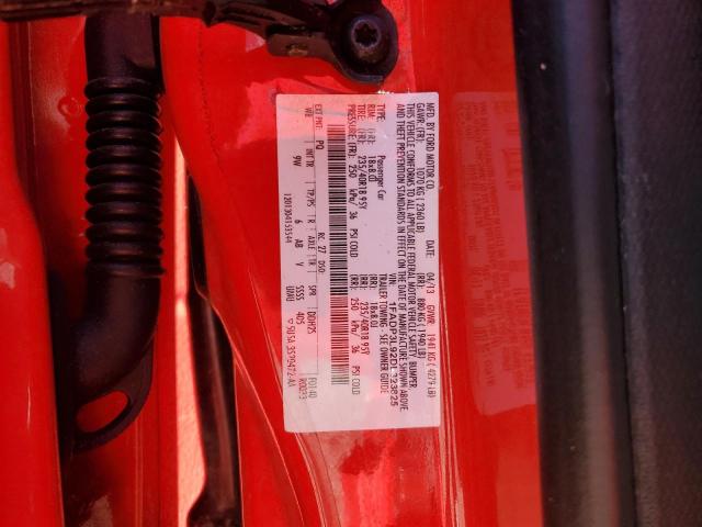 1FADP3L92DL323825 - 2013 FORD FOCUS ST Қызыл фото 12