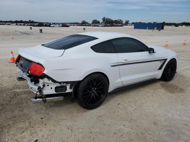 1FA6P8CF0F5366949 - 2015 FORD MUSTANG GT WHITE photo 3