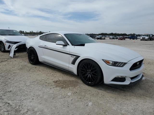 1FA6P8CF0F5366949 - 2015 FORD MUSTANG GT WHITE photo 4