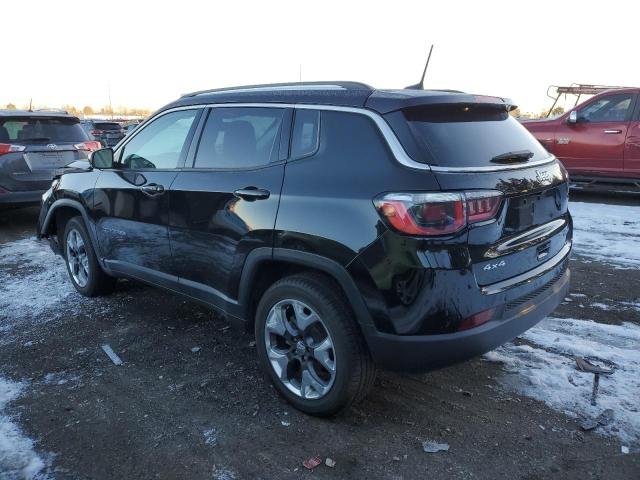 3C4NJDCB2JT101665 - 2018 JEEP COMPASS LIMITED BLACK photo 2